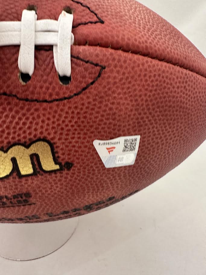 Tom Brady Autographed Hand Signed Super Bowl XXXVI Football - Fanatics COA