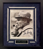 Tom Landry Autographed Hand Signed Custom Framed 8x10 Dallas Cowboys Photo - JSA COA