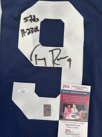 Tony Romo Autographed Hand Signed Custom Dallas Cowboys Jersey - Tony Romo COA