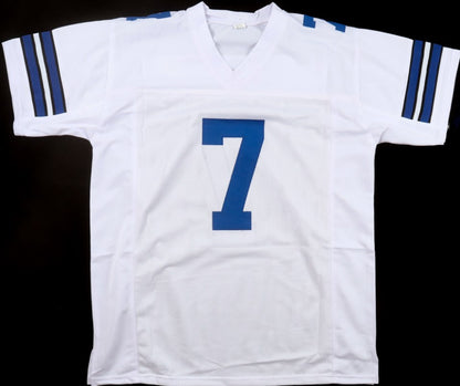 Trevon Diggs Autographed Hand Signed Custom Dallas Cowboys Jersey - PIA COA