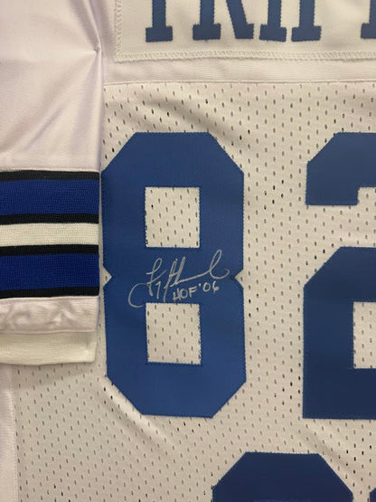 Aikman / Irvin / Smith Autographed Hand Signed Custom Framed Dallas Cowboys Triplets Jersey - PSA/DNA COA