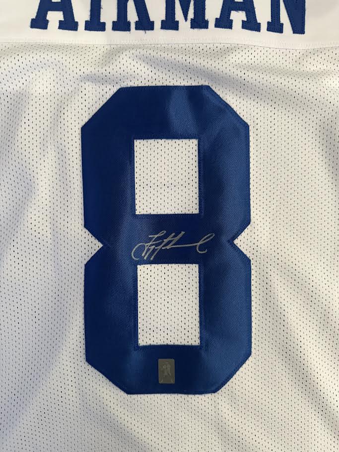 Troy Aikman Autographed Hand Signed Custom Dallas Cowboys Jersey - Aikman COA
