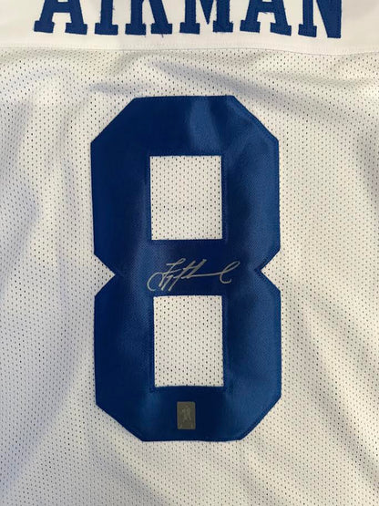 Troy Aikman Autographed Hand Signed Custom Dallas Cowboys Jersey - Aikman COA