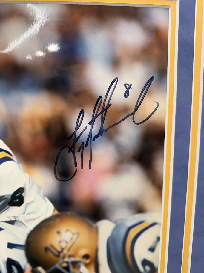Troy Aikman Autographed Hand Signed Custom Framed 16x20 UCLA Bruins Photo - JSA COA