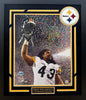 Troy Polamalu Autographed Hand Signed Custom Framed 16x20 Pittsburgh Steelers Photo - GTSM COA