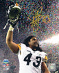 Troy Polamalu Autographed Hand Signed 8x10 Pittsburgh Steelers Photo - GTSM COA