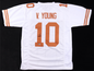 Vince Young Autographed Hand Signed Custom Texas Longhorns Jersey - Tristar COA