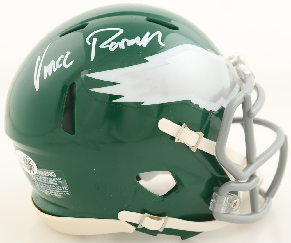 Vince Papale Autographed Hand Signed Philadelphia Eagles Mini Helmet - JSA COA