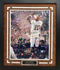 Vince Young Autographed Hand Signed Custom Framed 16x20 Texas Longhorns Photo - JSA COA