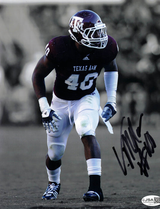 Von Miller Autographed Hand Signed 8x10 Texas A&M Aggies Photo - JSA COA