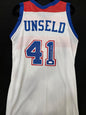 Wes Unseld Autographed Hand Signed Custom Washington Bullets Jersey W/ HOF Insc. - JSA COA