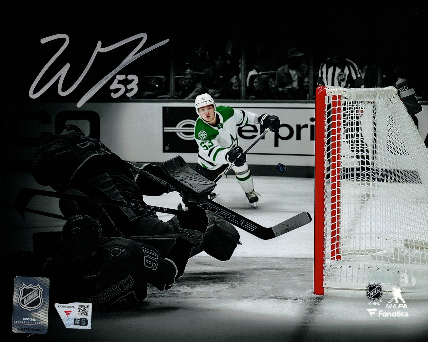 Wyatt Johnston Autographed Hand Signed 8x10 Dallas Stars Photo - Fanatics COA