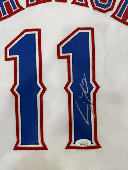 Yu Darvish Autographed Hand Signed Custom Texas Rangers Jersey - JSA COA