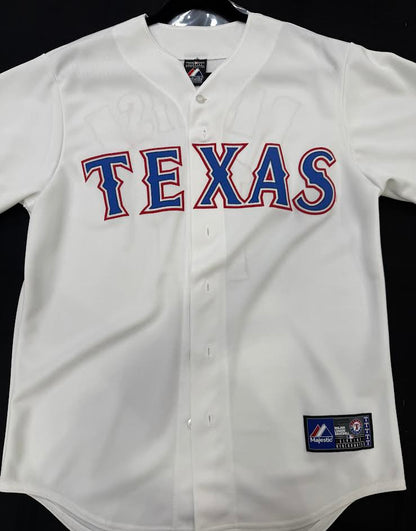 Yu Darvish Autographed Hand Signed Custom Texas Rangers Jersey - JSA COA