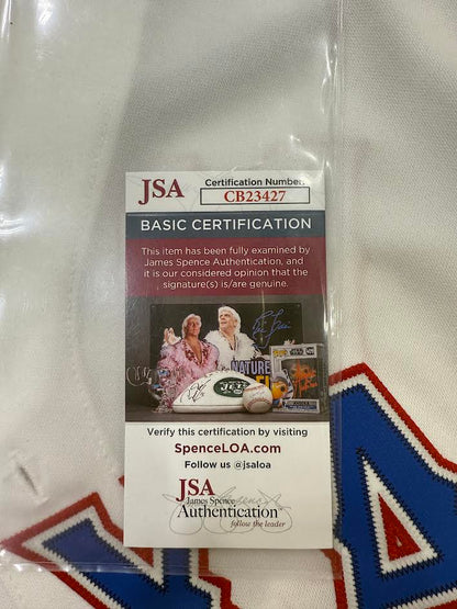 Yu Darvish Autographed Hand Signed Custom Texas Rangers Jersey - JSA COA