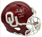 Baker Mayfield Autographed Hand Signed Oklahoma Sooners Full Size Helmet W/ Inscription - Beckett COA
