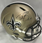 Drew Brees Signed Full Sized Replica New Orleans Saints Helmet - Beckett COA