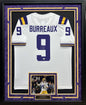 Joe Burrow Autographed Hand Signed Custom Framed LSU Tigers Nike Jersey - Fanatics COA