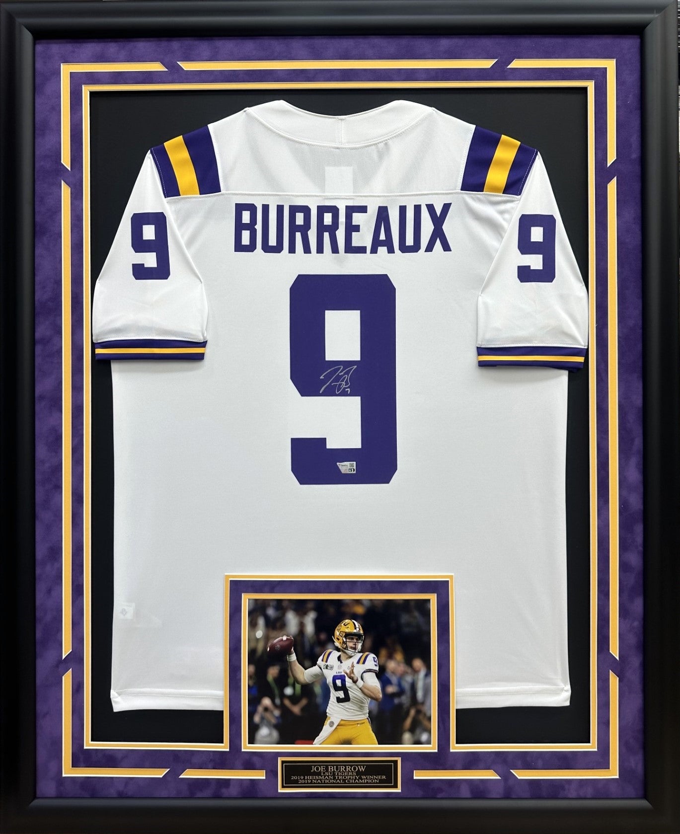 Custom Jersey Framing Standard Package