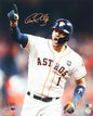 Carlos Correa Autographed Hand Signed 16x20 Houston Astros Photo - Beckett COA