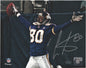 Cris Carter Autographed Hand Signed Vikings 8x10 Horizontal Photo - Schwartz COA