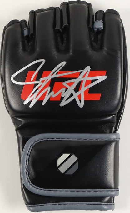 Israel Adesanya Autographed Hand Signed UFC Glove - Beckett COA