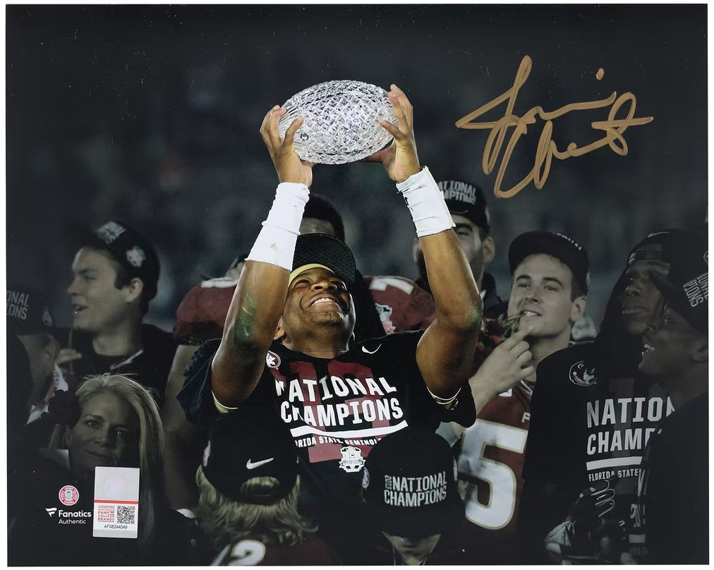 Jameis Winston Autographed Hand Signed 8x10 Florida State Seminols Photo - Fanatics COA