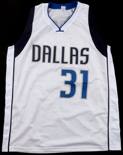 Jason Terry Autographed Hand Signed Custom Dallas Mavericks Jersey - JSA COA