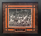 Jim Brown Autographed Hand Signed Custom Framed 8x10 Cleveland Browns Photo - Beckett COA