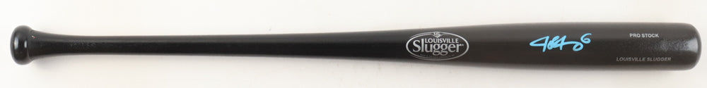 Josh Jung Autographed Hand Signed Bat - Beckett COA