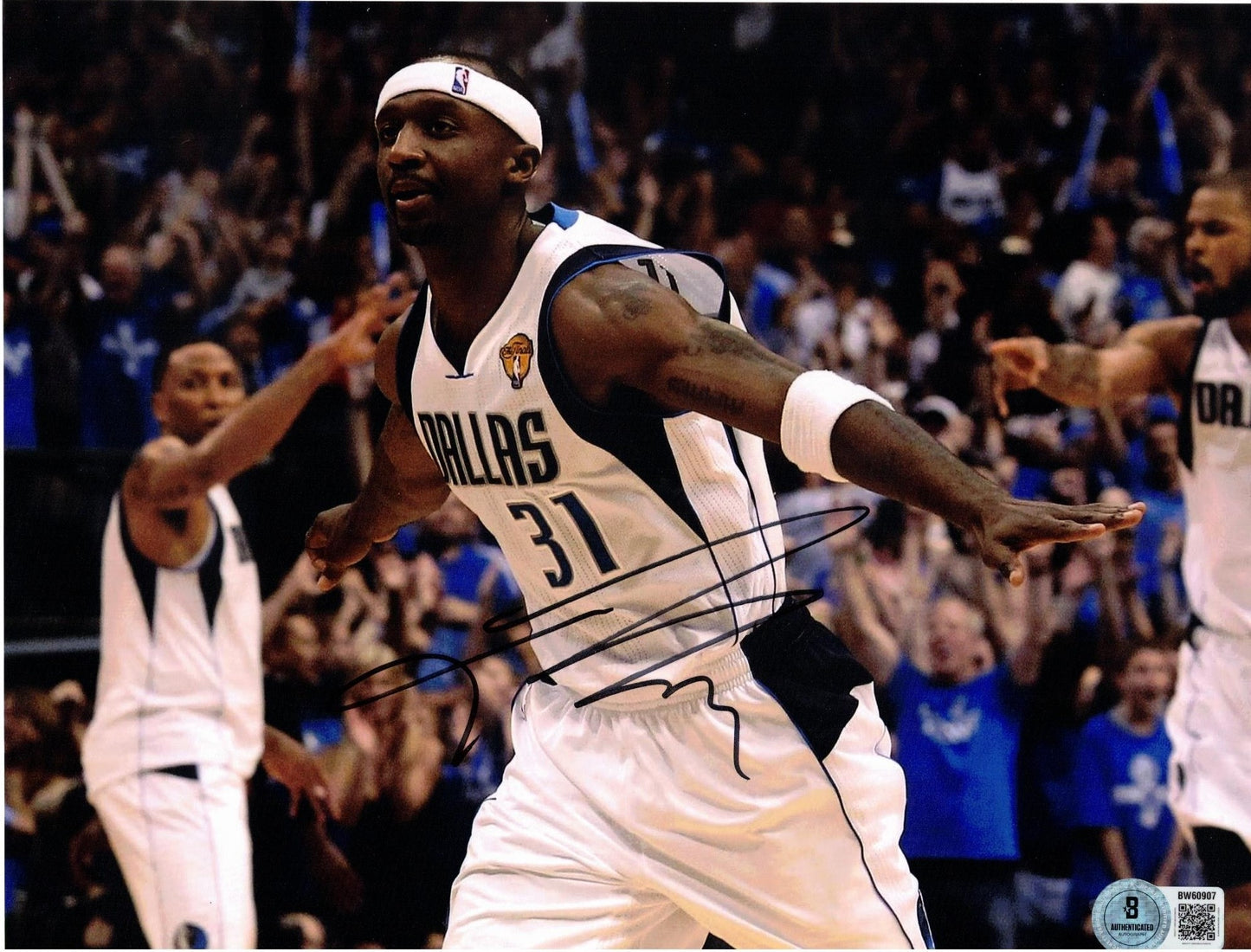 Jason Terry Autographed Hand Signed 8x10 Dallas Mavericks Photo - JSA COA