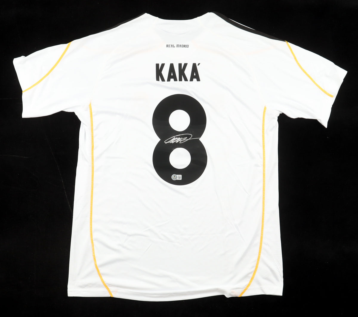 Kaka Autographed Hand Signed Custom Real Madrid Jersey - Beckett COA