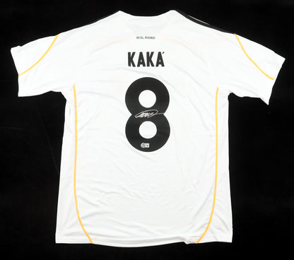 Kaka Autographed Hand Signed Custom Real Madrid Jersey - Beckett COA