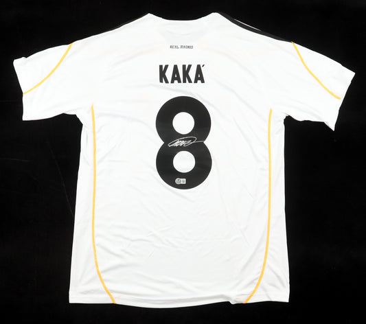 Kaka Autographed Hand Signed Custom Real Madrid Jersey - Beckett COA