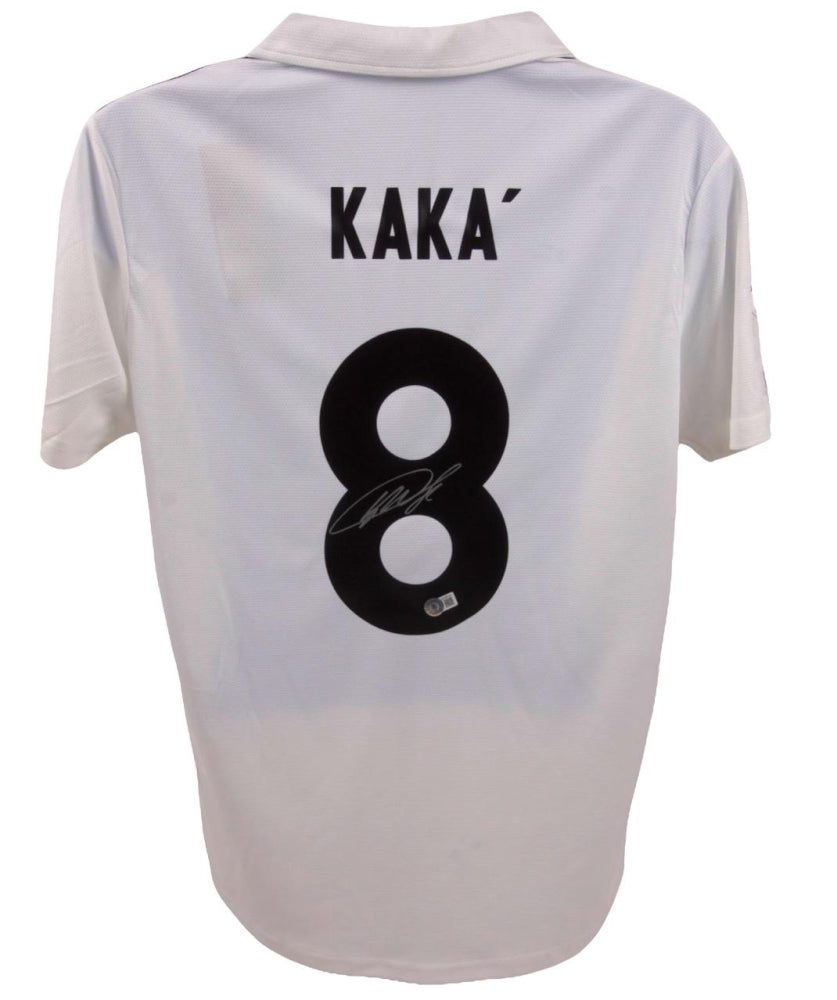 Kaka Autographed Hand Signed Custom Real Madrid Jersey - Beckett COA