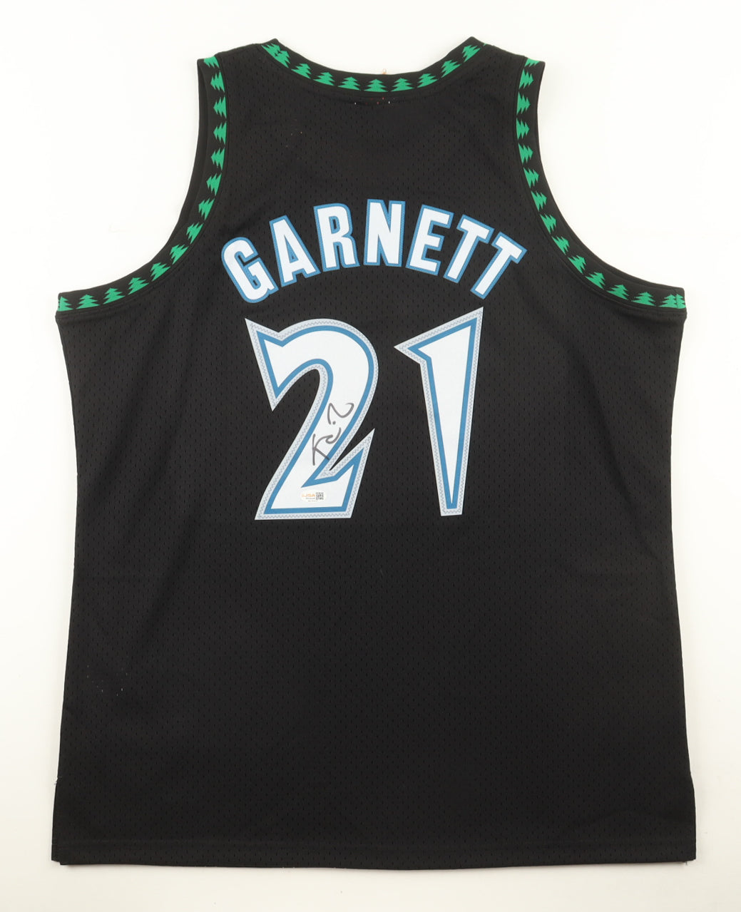 Kevin Garnett Autographed Hand Signed Mitchell & Ness Minnesota Timberwolves Jersey - JSA COA