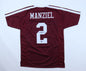 Johnny Manziel Autographed Hand Signed Custom Texas A&M Jersey - Beckett COA