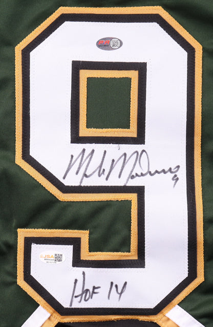Mike Modano Autographed Hand Signed Custom Dallas Stars Jersey With Insc. - JSA COA