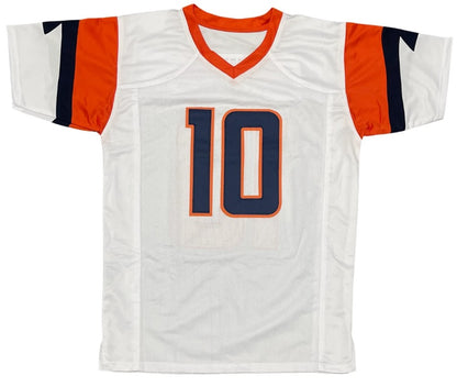 Bo Nix Autographed Hand Signed Custom Denver Broncos Jersey - Beckett COA