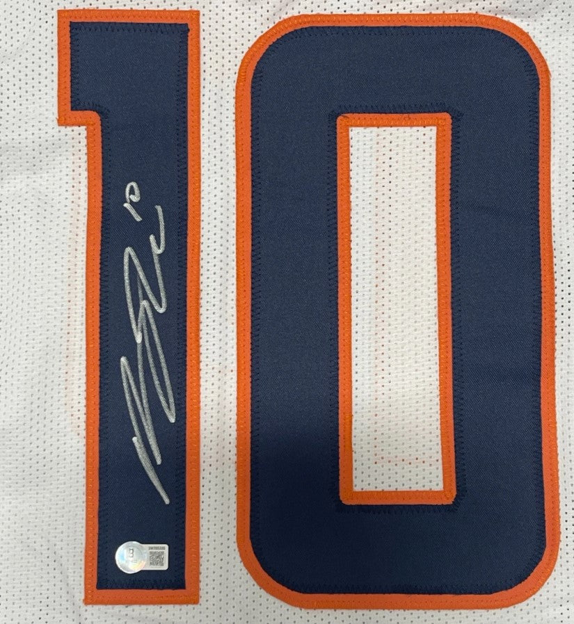 Bo Nix Autographed Hand Signed Custom Denver Broncos Jersey - Beckett COA