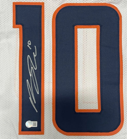 Bo Nix Autographed Hand Signed Custom Denver Broncos Jersey - Beckett COA