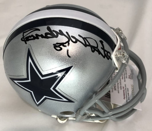 Randy White Autographed Dallas Cowboys Mini Helmet