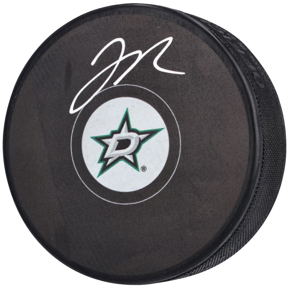 Jason Robertson Autographed Hand Signed Dallas Stars Puck - Fanatics COA