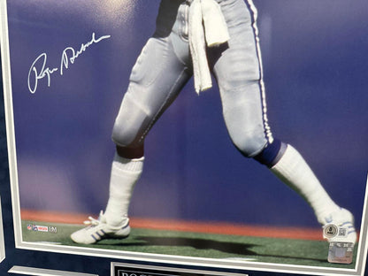 Roger Staubach Autographed Hand Signed Custom Framed 16x20 Dallas Cowboys Photo - Beckett COA
