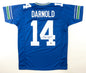 Sam Darnold Autographed Hand Signed Custom Seattle Seahawks Jersey - Beckett COA