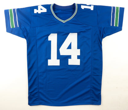 Sam Darnold Autographed Hand Signed Custom Seattle Seahawks Jersey - Beckett COA