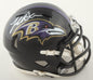 Terrell Suggs Autographed Hand Signed Baltimore Ravens Mini Helmet - Beckett COA