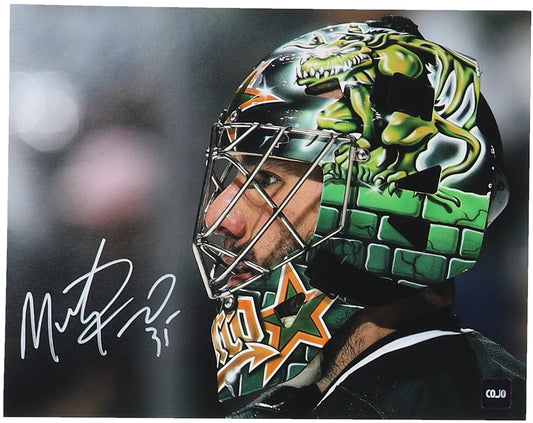 Marty Turco Autographed Hand Signed 8x10 Dallas Stars Photo - COJO COA