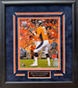 Peyton Manning Autographed Hand Signed Custom Framed 8x10 Denver Broncos Photo - Beckett COA