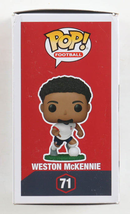 Weston Mckennie Autographed Hand Signed Funko Pop - PSA COA